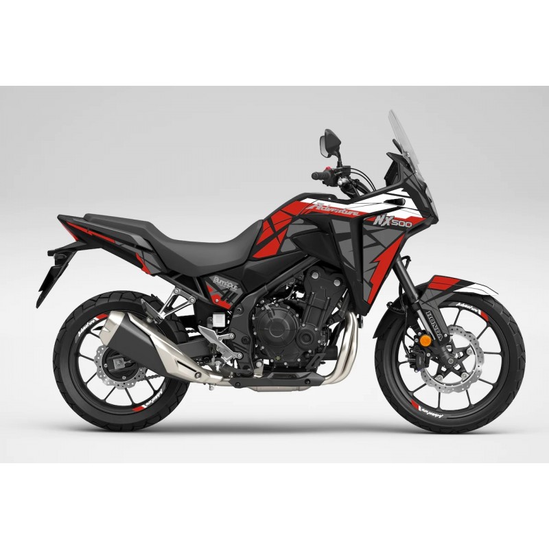 africa-twin : Burn-Out Design AT Aufkleber-Dekor-Kit Honda NX500