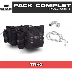 PACK-H0NX54IF-X0TR402 : Pack Maletas laterales Shad TR40 Honda NX500