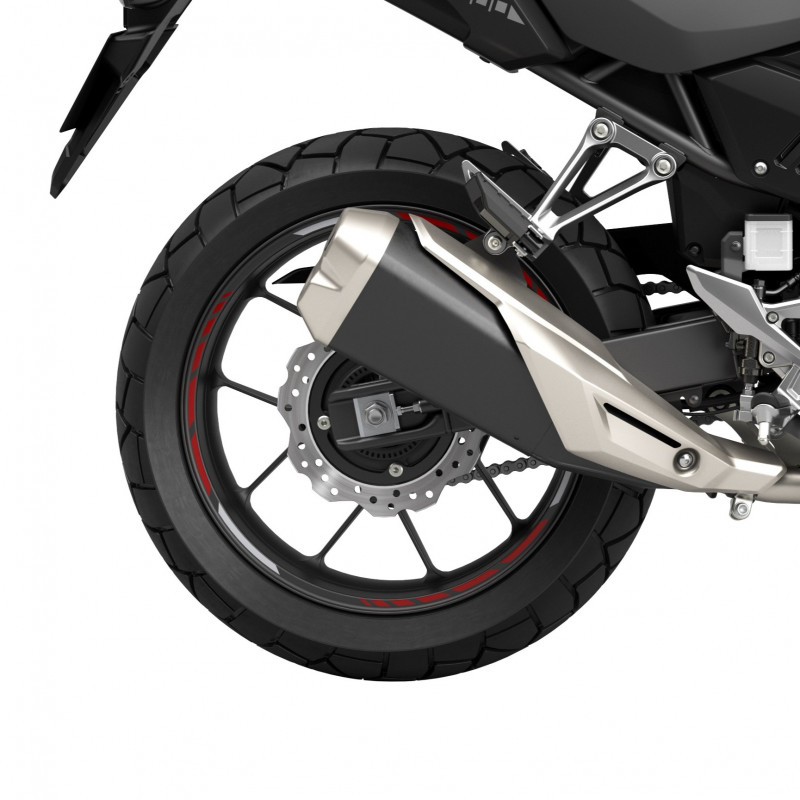 08F70-MLR-D80 : Liserés de jante arrière Honda (17") Honda NX500