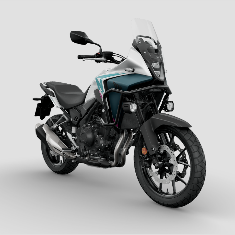 08ESY-MLR-FLET : Crashbar-Kit und zusätzliche Scheinwerfer für Honda Honda NX500