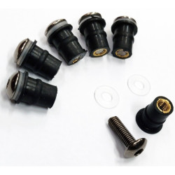 KITVIS6 : Windshield Screw Kit Honda NX500